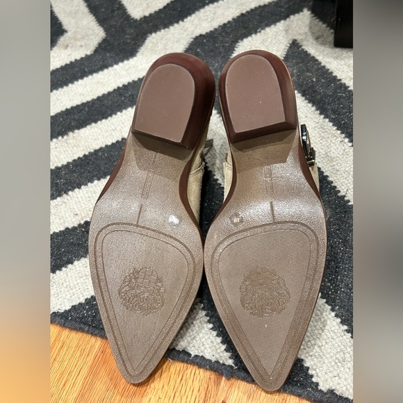 VINCE CAMUTO NEW Ashena Suede Western booties size 8 Size Tan Boots - Picture 4 of 12
